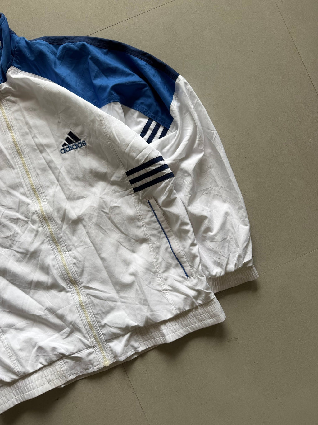 90S ADIDAS STRIPED JACKET - Aged Arc