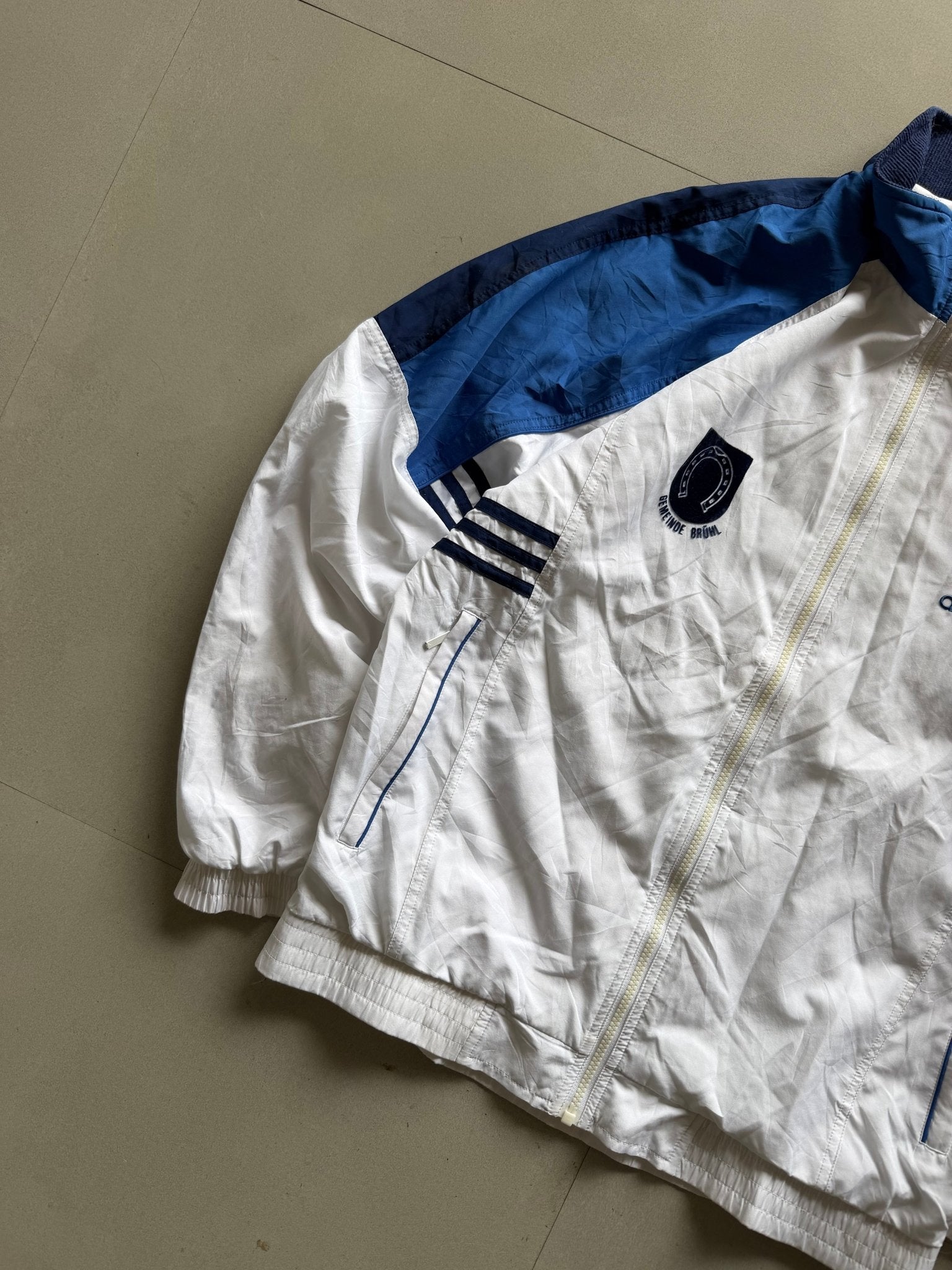 90S ADIDAS STRIPED JACKET - Aged Arc