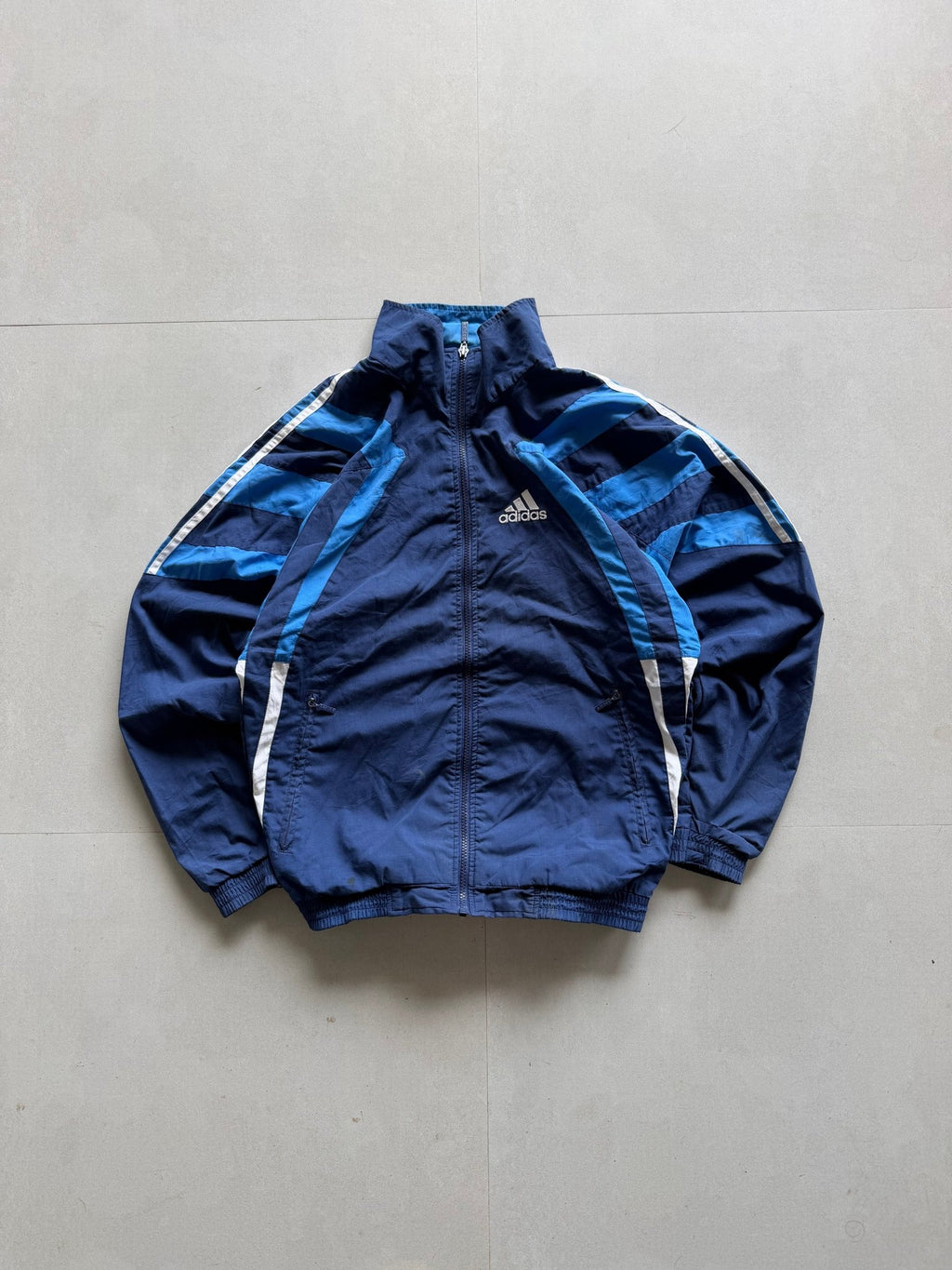 90S ADIDAS STRIPED JACKET - Aged Arc