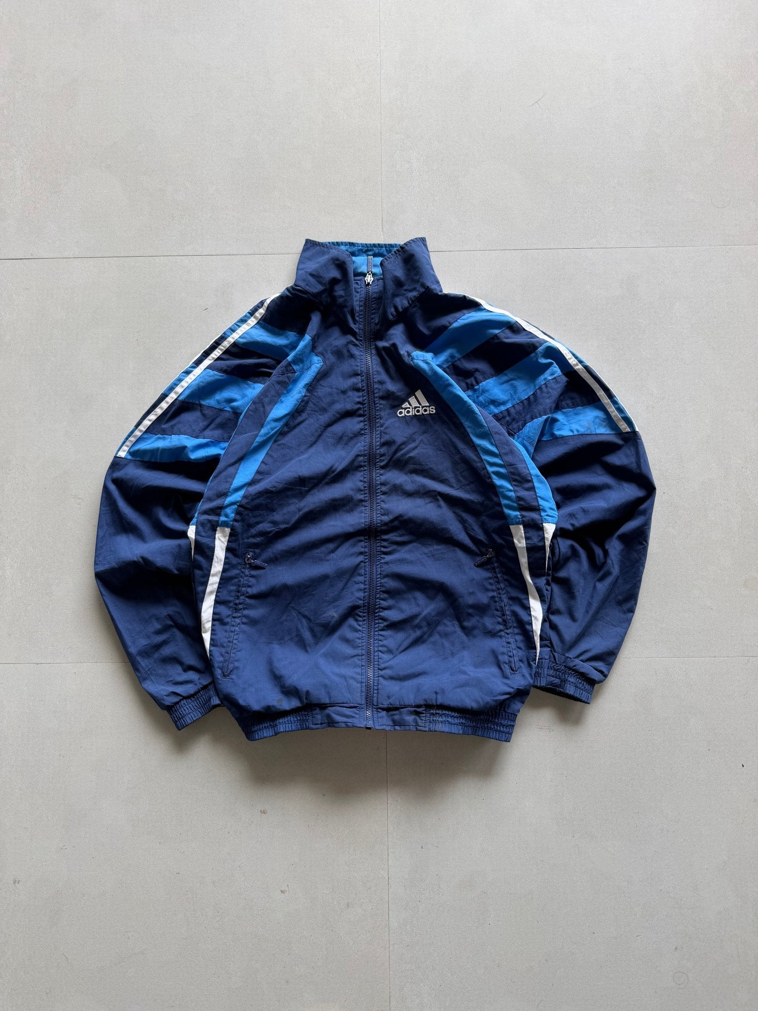 90S ADIDAS STRIPED JACKET - Aged Arc