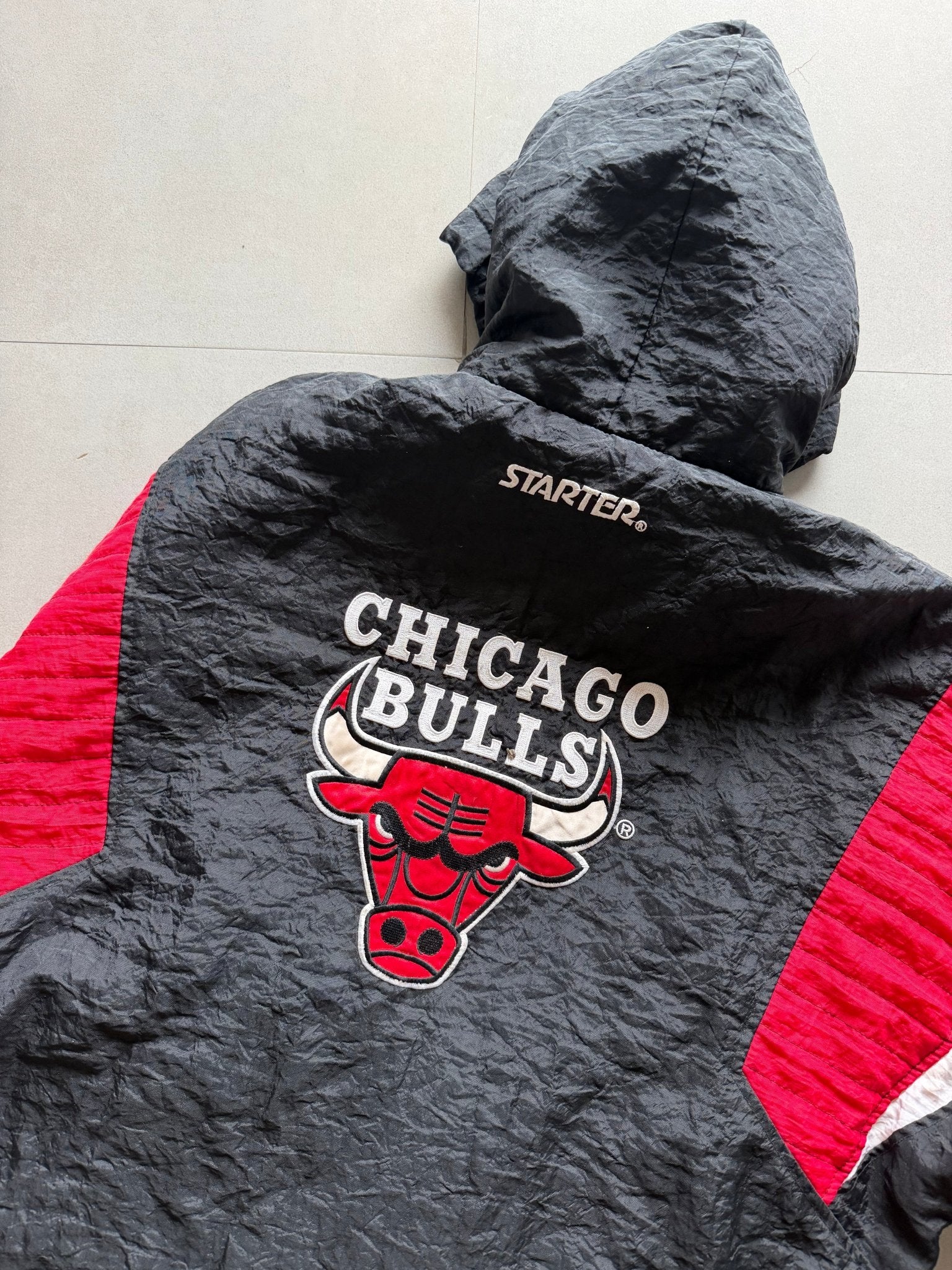 90S STARTER CHICAGO BULLS JACKET - Aged Arc