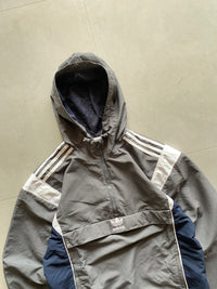 ADIDAS QUARTER ZIP JACKET - S