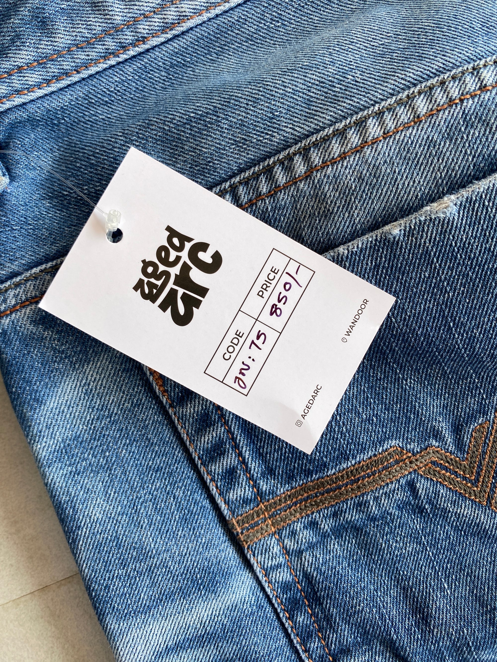 STRIGHT FIT DENIM - XL