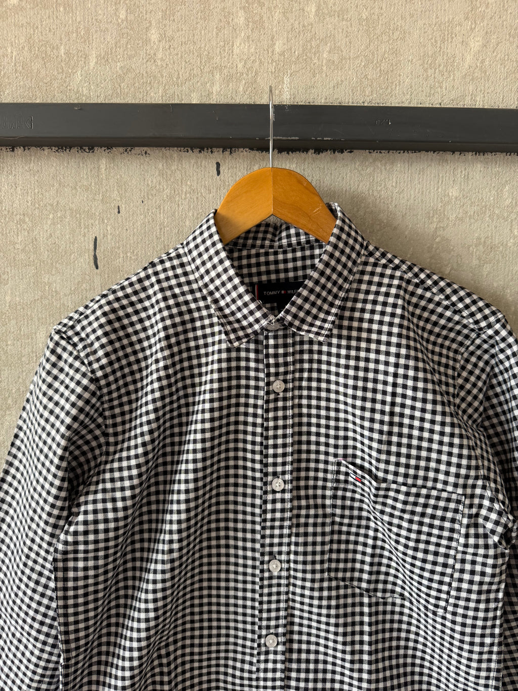 TOMMY HILFIGER CHECKERED SHIRT -  M-XL
