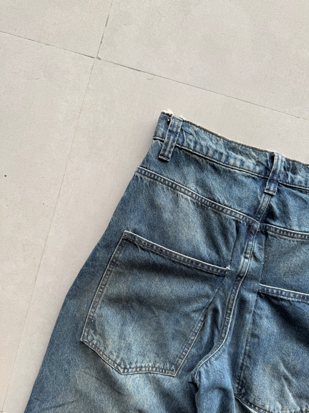 YOUR TURN BAGGY HIP HOP DENIM - M