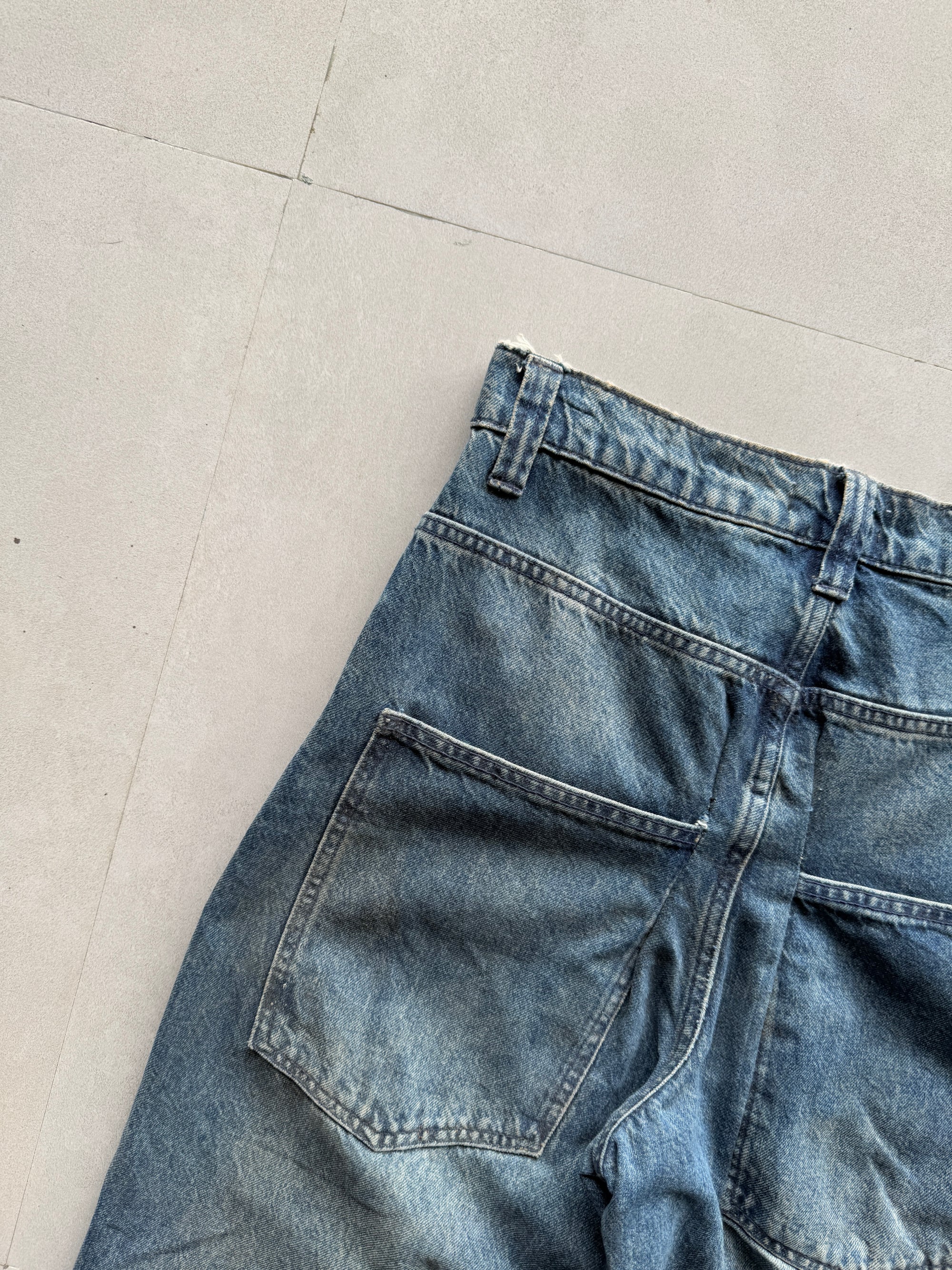 YOUR TURN BAGGY HIP HOP DENIM - M