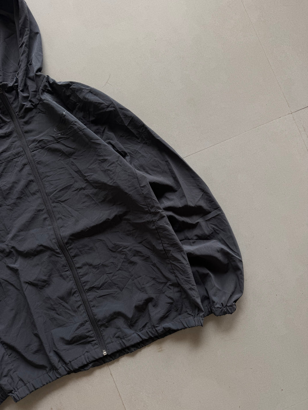 VINTAGE STYLE HOODED JACKET - S