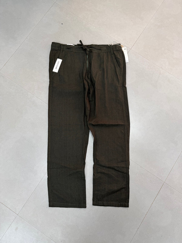 H&M LINEN PANT -  L