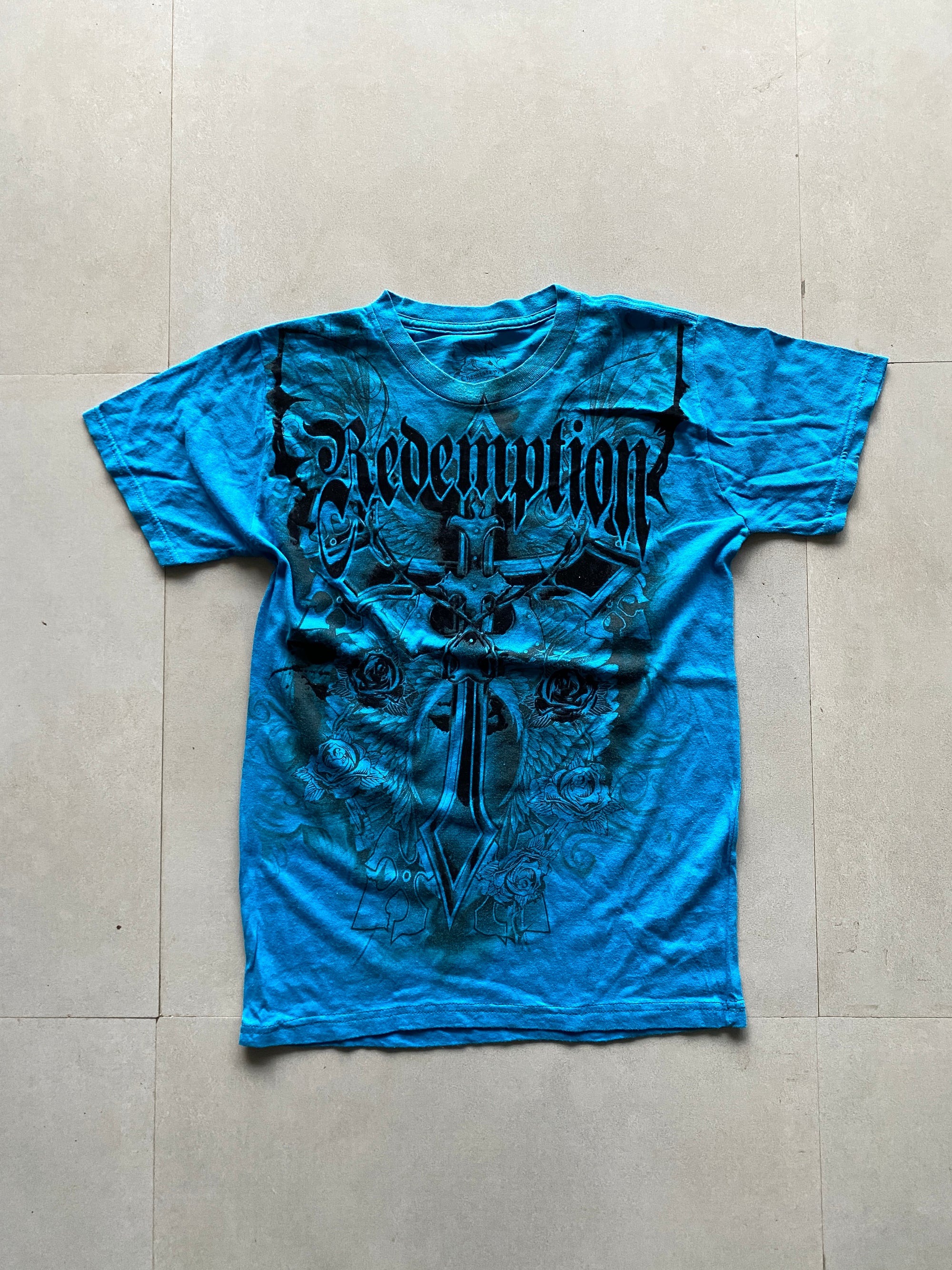 Y2K GOTHIC STYLE REDEMPTION TEE - S