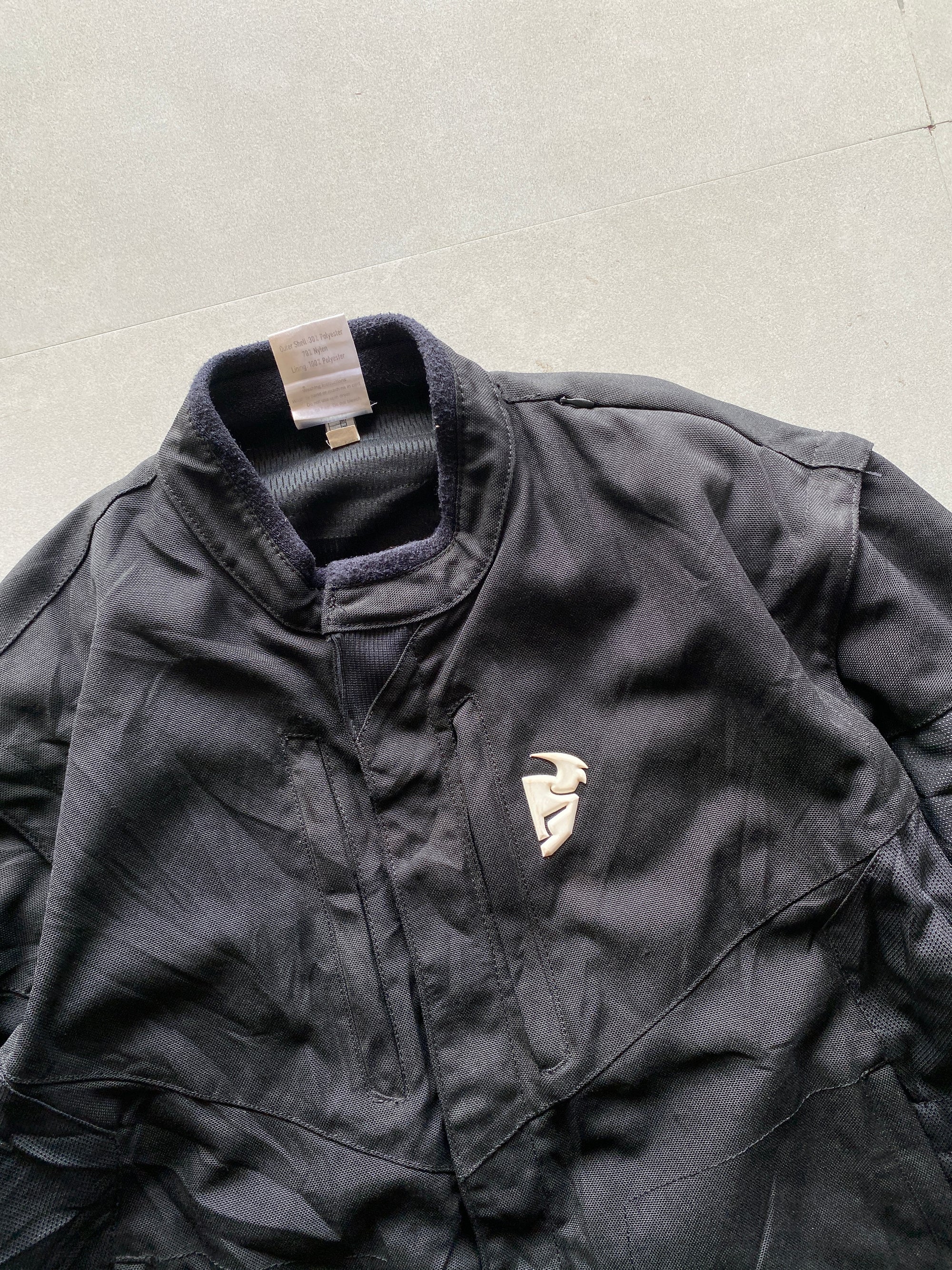 THOR 2009 CONVERTIBLE MOTORCYCLE JACKET - XL