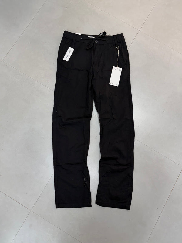 H&M LINEN PANT - M