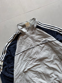 VINTAGE ADIDAS STRIPED JACKET - XL