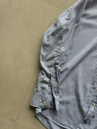 UNIQLO BLUE STRIPED FORMAL SHIRT - L