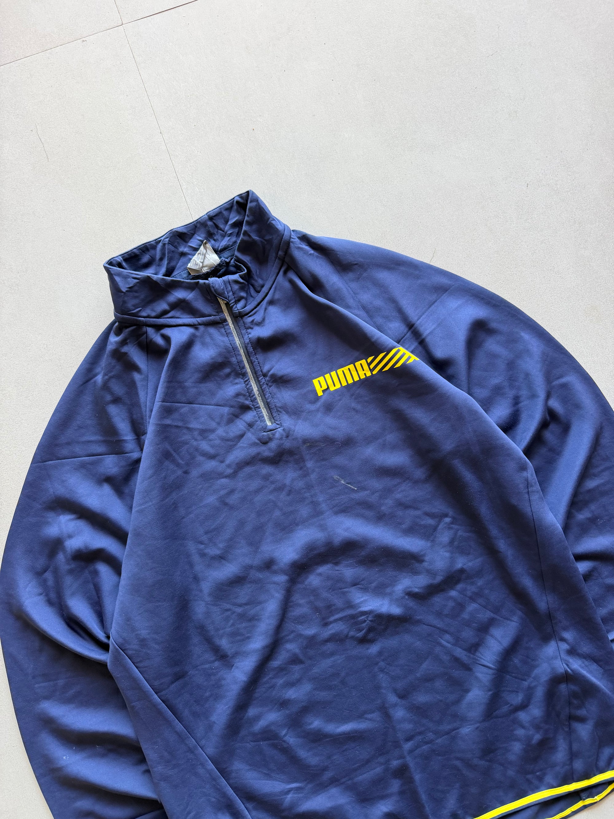 PUMA QUARTER ZIP JACKET - M