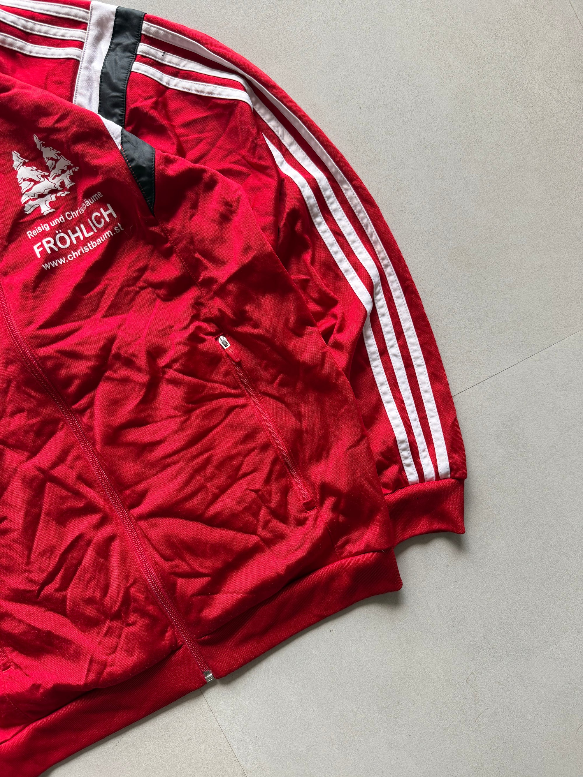 ADIDAS STRIPED JACKET - M