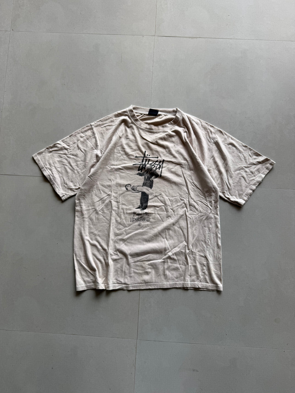 VINTAGE STUSSY TEE - L