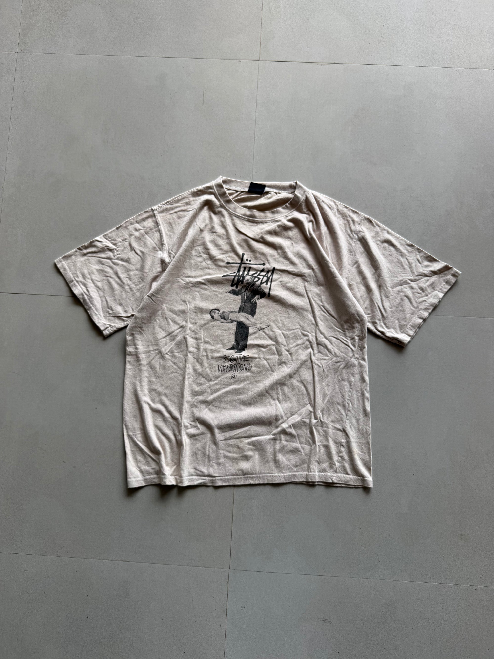 VINTAGE STUSSY TEE - L