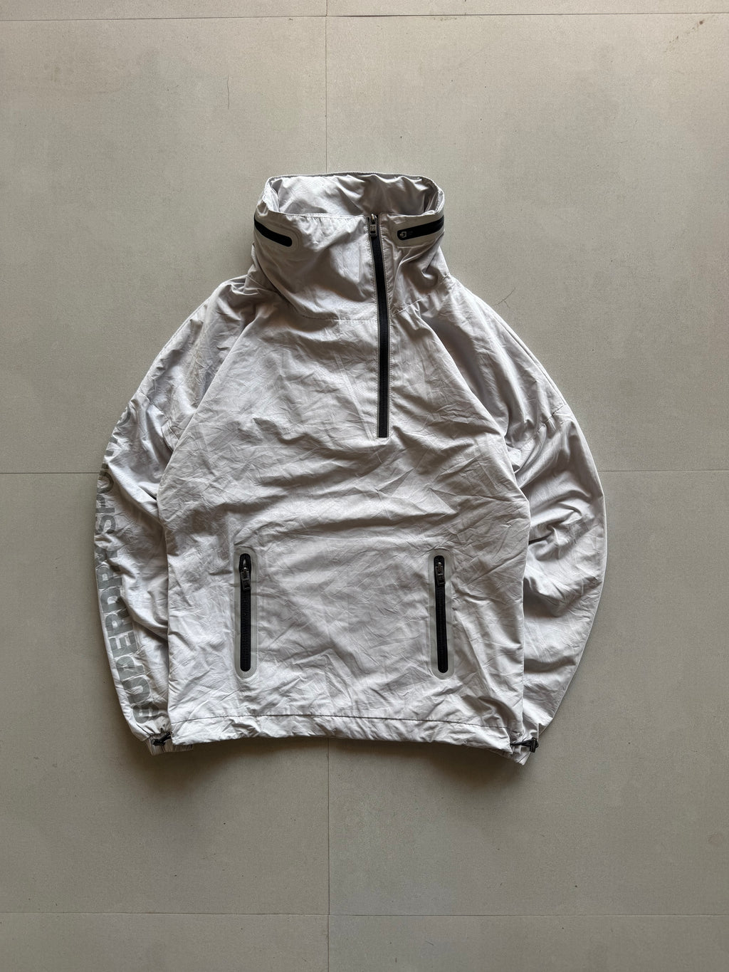 SUPER DRY QUARTER ZIP JACKET - S