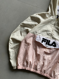 FILA QUARTER ZIP JACKET - M