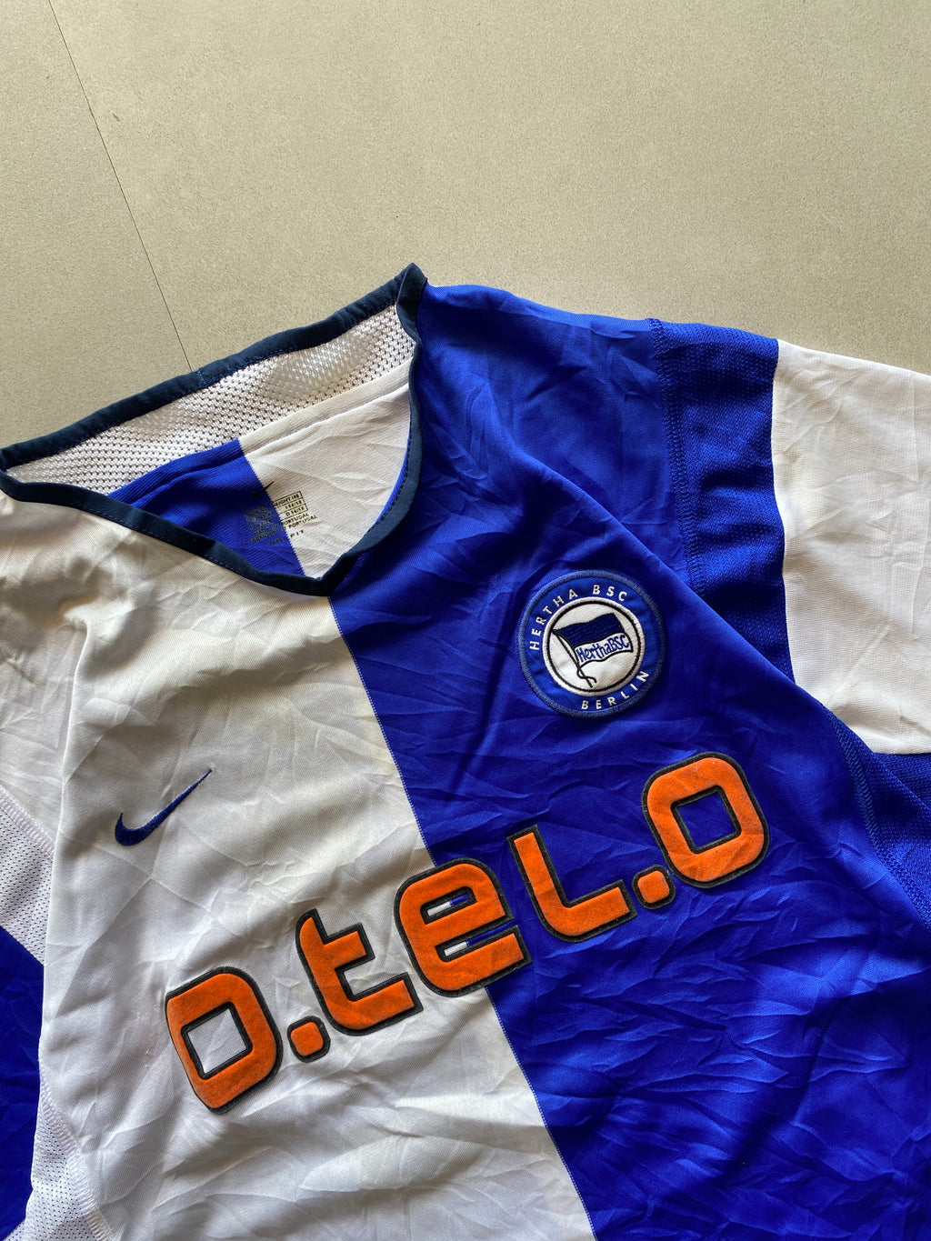 2001 NIKE HERTHA BSC JERSEY - XL
