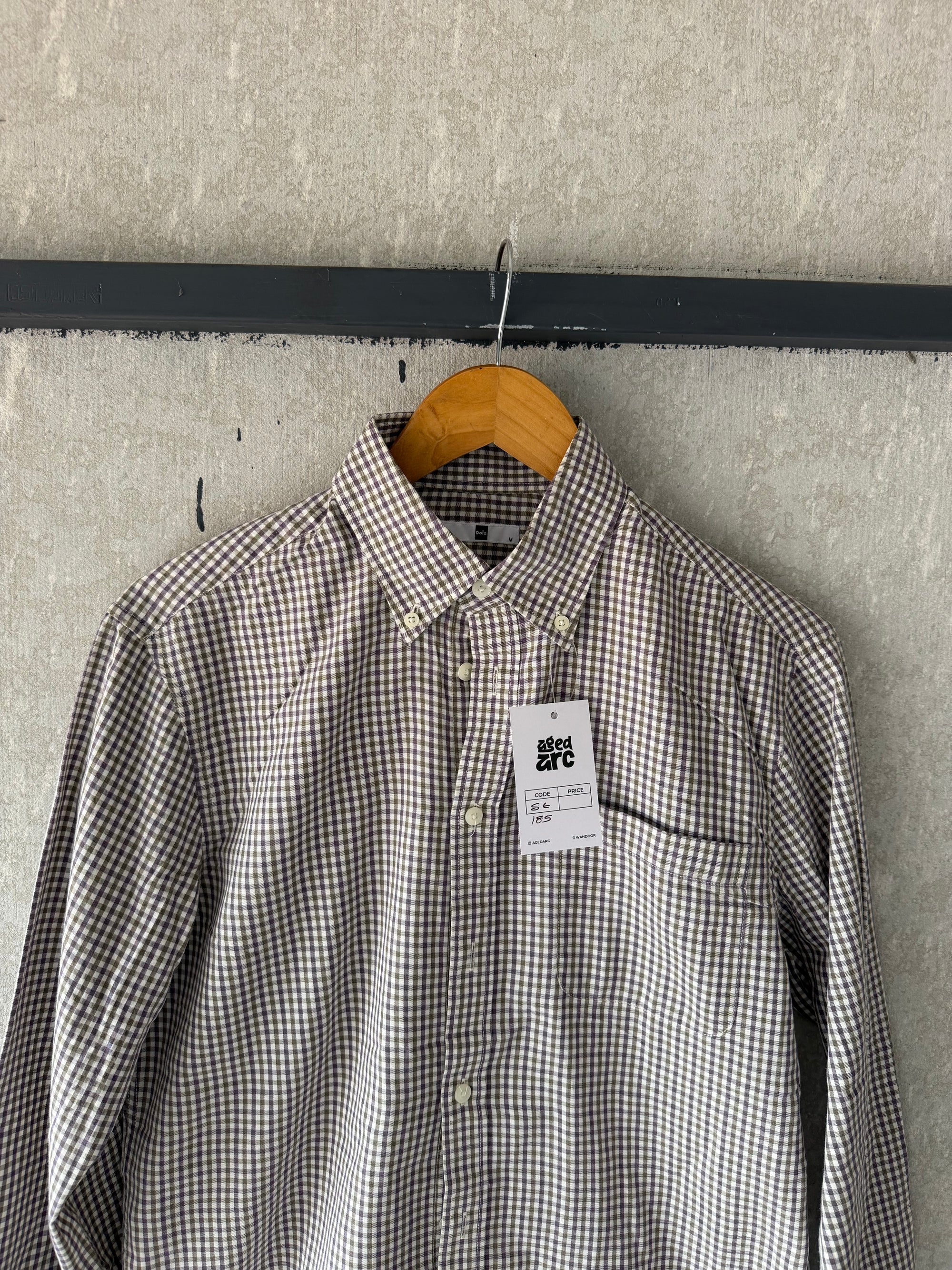DIAZ CHECKERD SHIRT ST185 - M