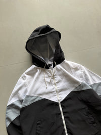 VINTAGE STYLE HOODED JACKET -