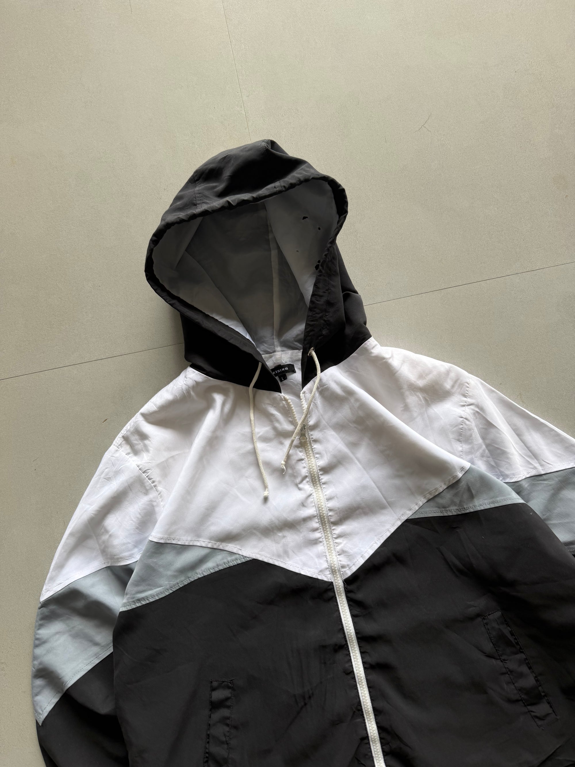 VINTAGE STYLE HOODED JACKET -