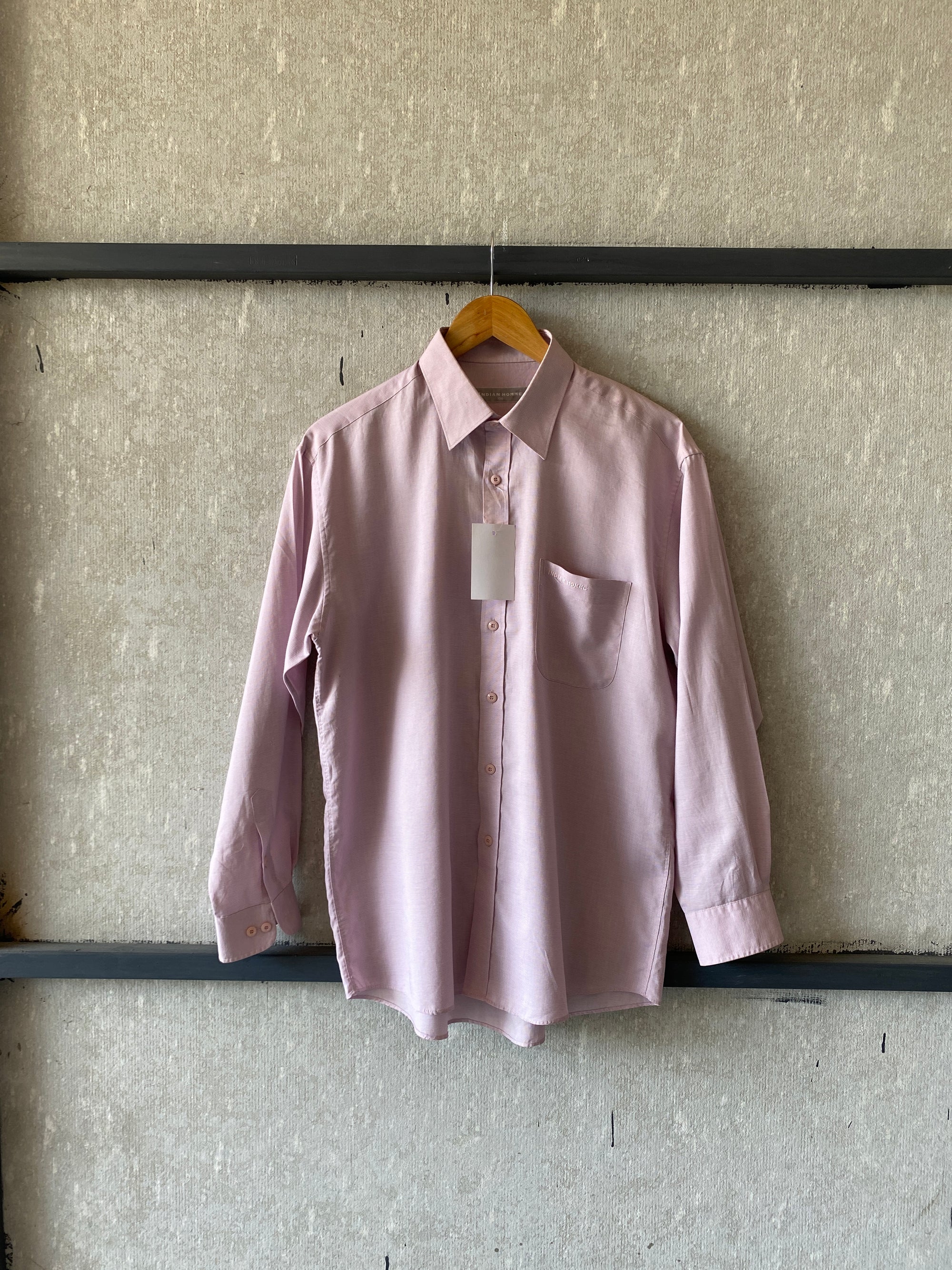 INDIAN HOMME TEXTURED SHIRT - M