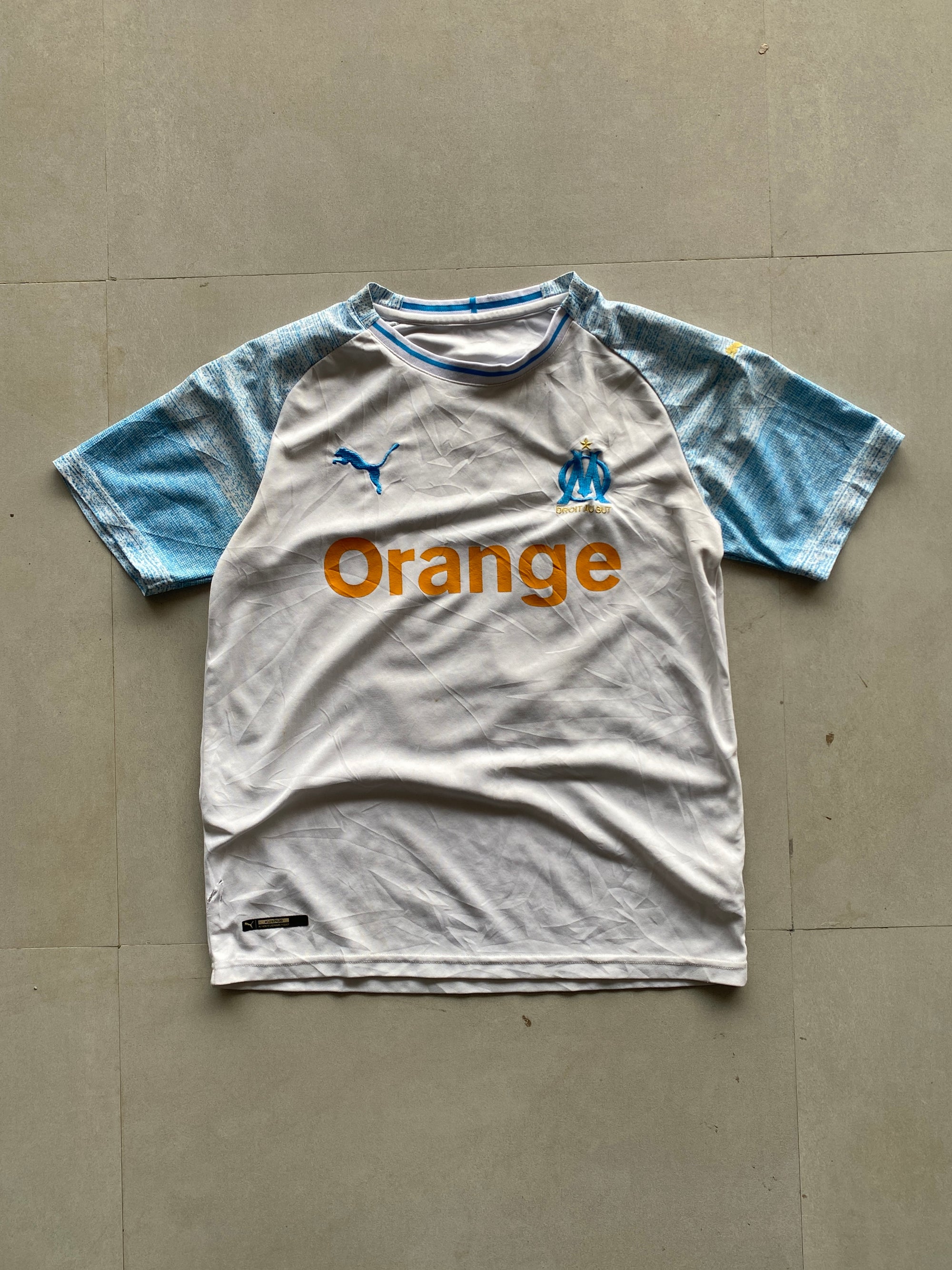 2018 PUMA OLIMPIQUE MARSEILLE JERSEY - XS