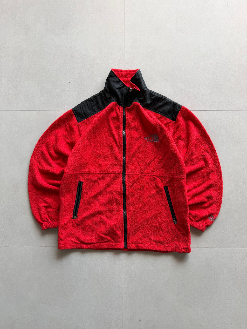 THE NORTH FACE FLEECE JACKET - L