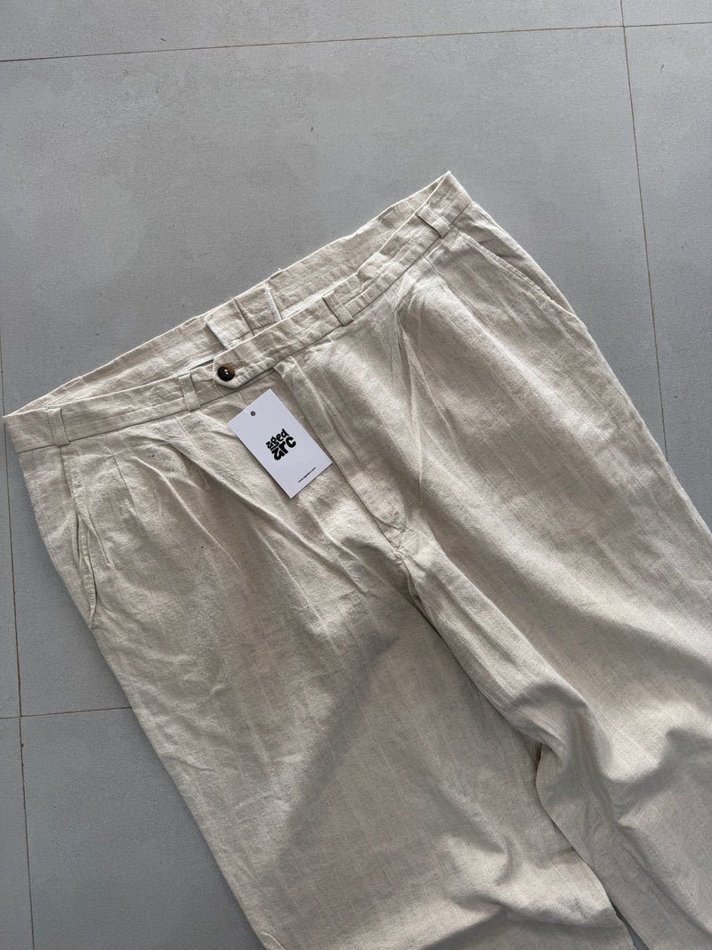 BAGGY LEG LINEN PANT LNP48 - L