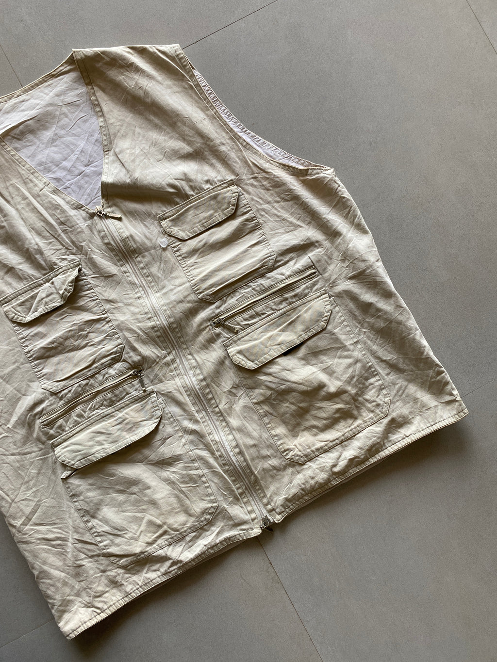 UTILITY VEST JACKET - L