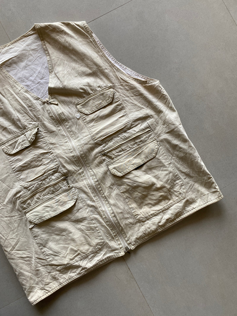 UTILITY VEST JACKET - L