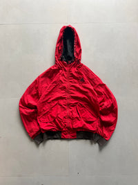 VINTAGE ADIDAS HOODED JACKET - XS
