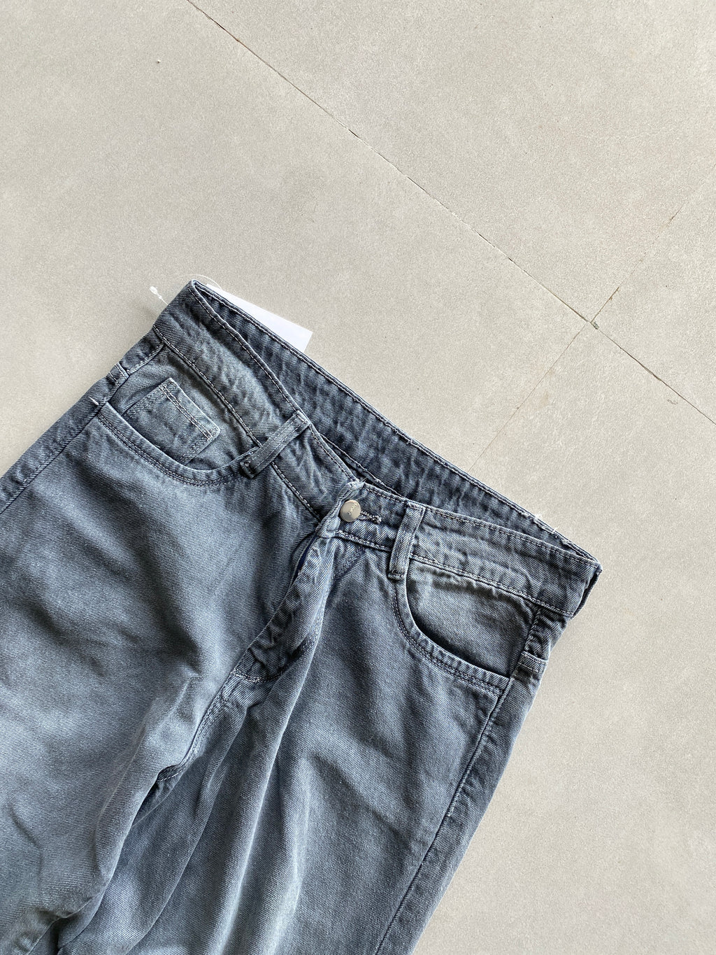 BAGGY DENIM - S