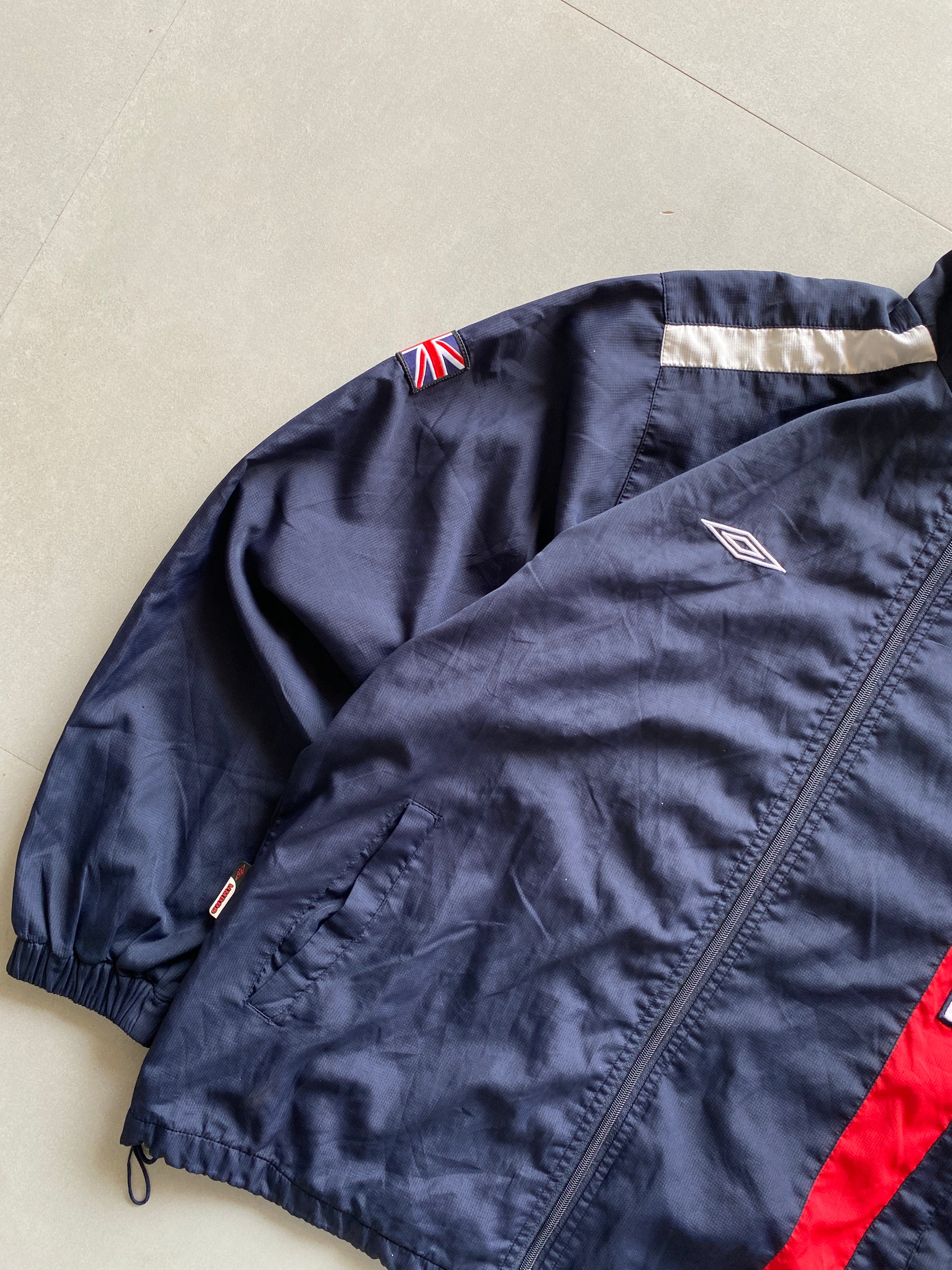 VINTAGE UMBRO ENGLAND JACKET - XL