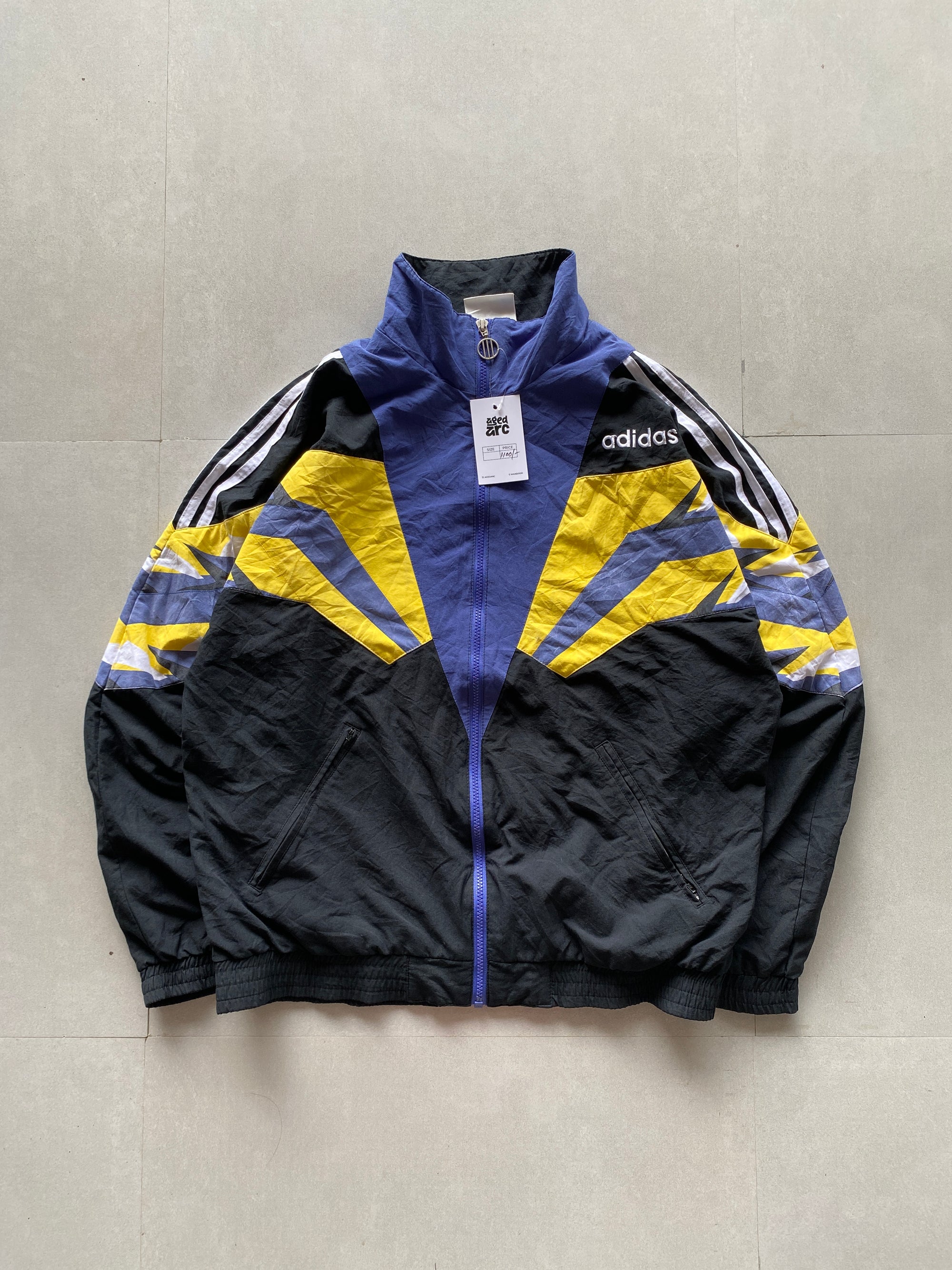 90S VINTAGE ADIDAS JACKET -  L