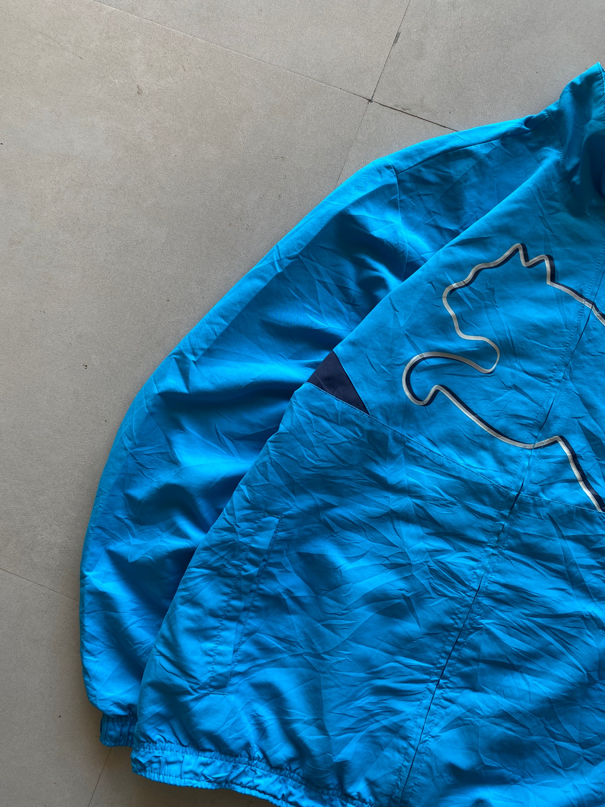 VINTAGE PUMA BIG LOGO JACKET - XL