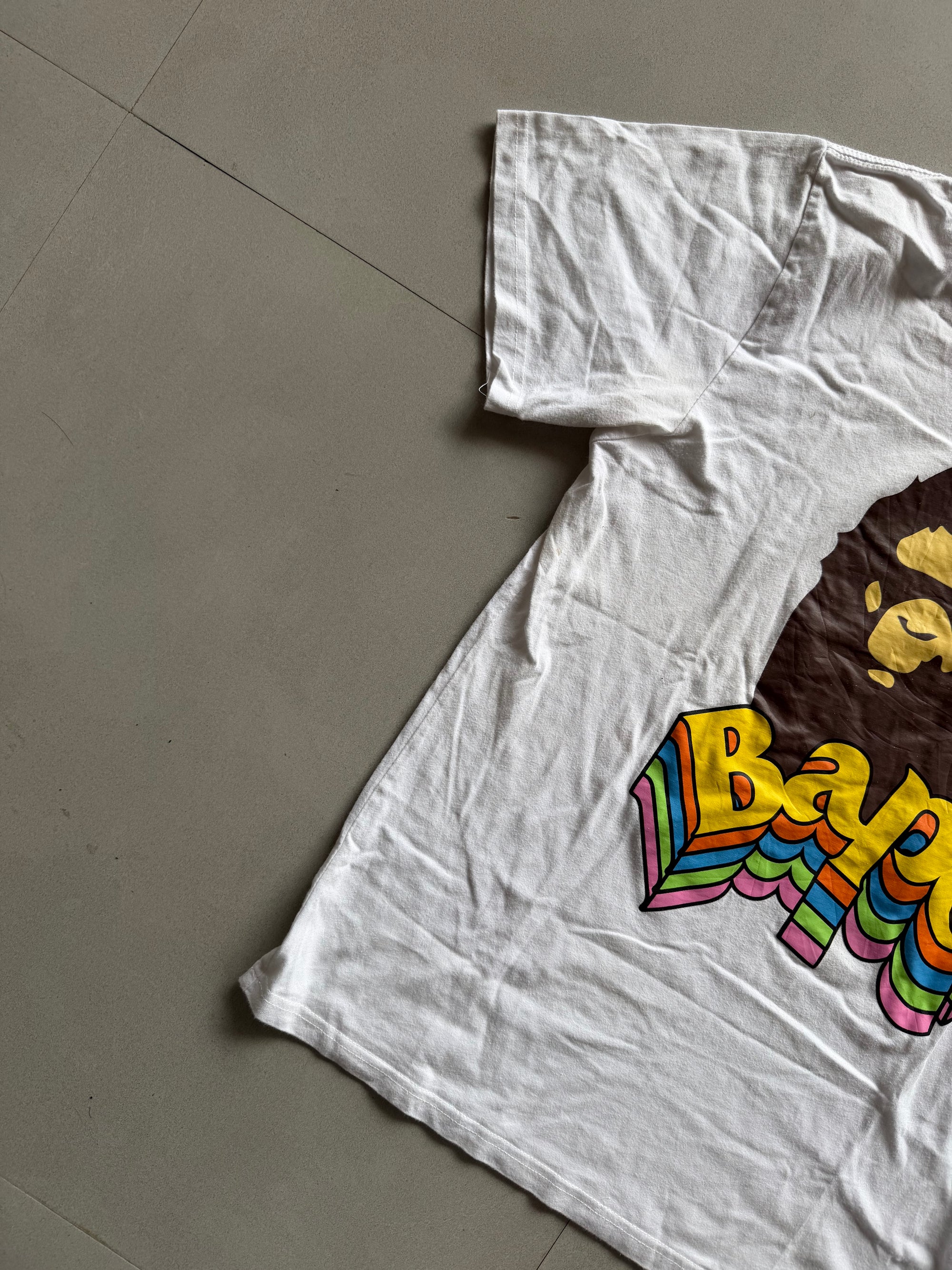 BAPE LOGO TEE - M