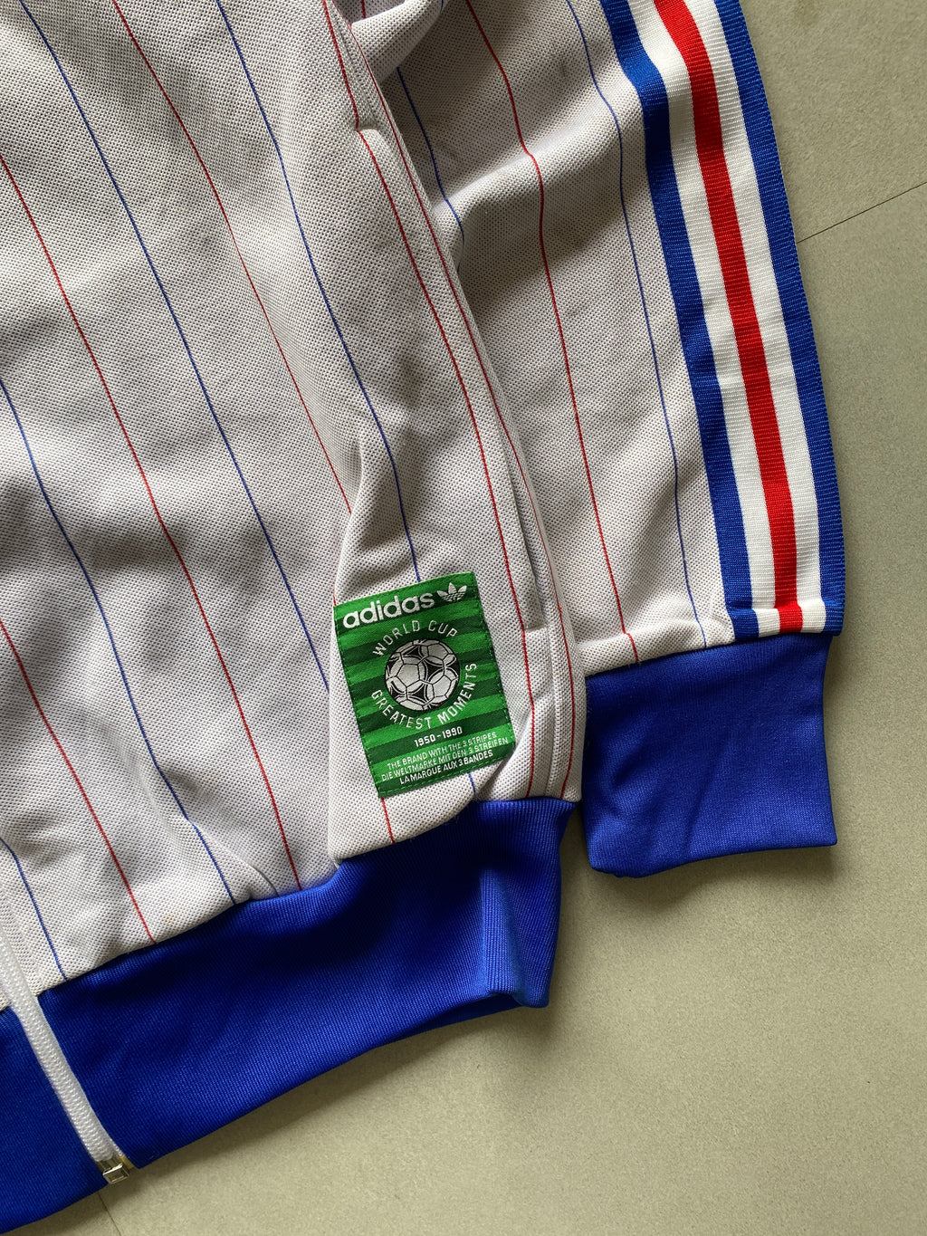VINTAGE ADIDAS FRANCE JACKET - XS