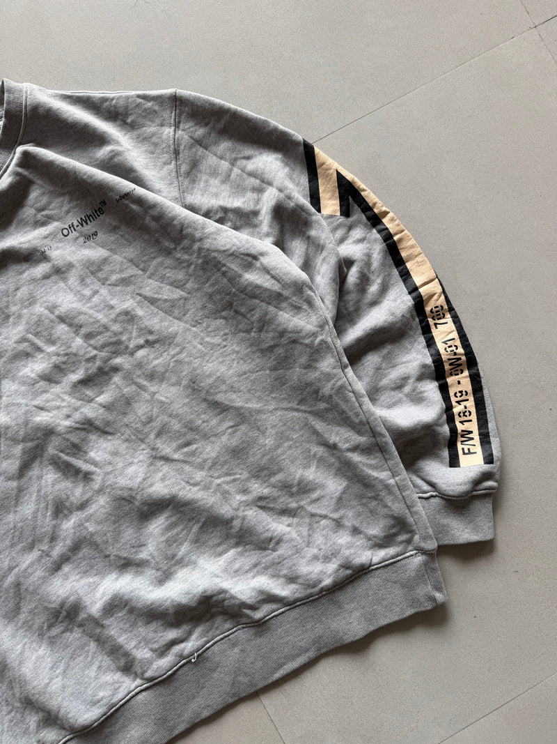 OFF WHITE SWEATSHRT - M