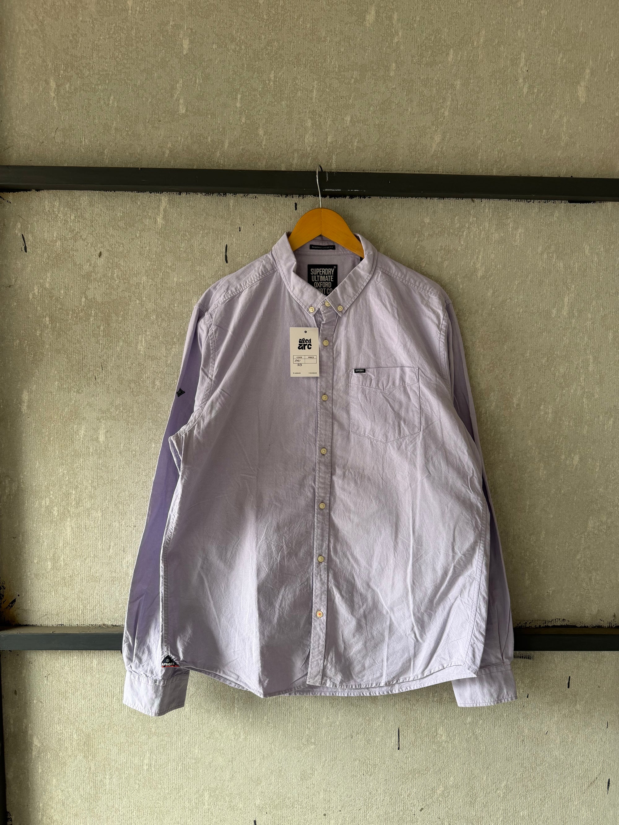 SUPERDRY SHIRT PRS33 - L