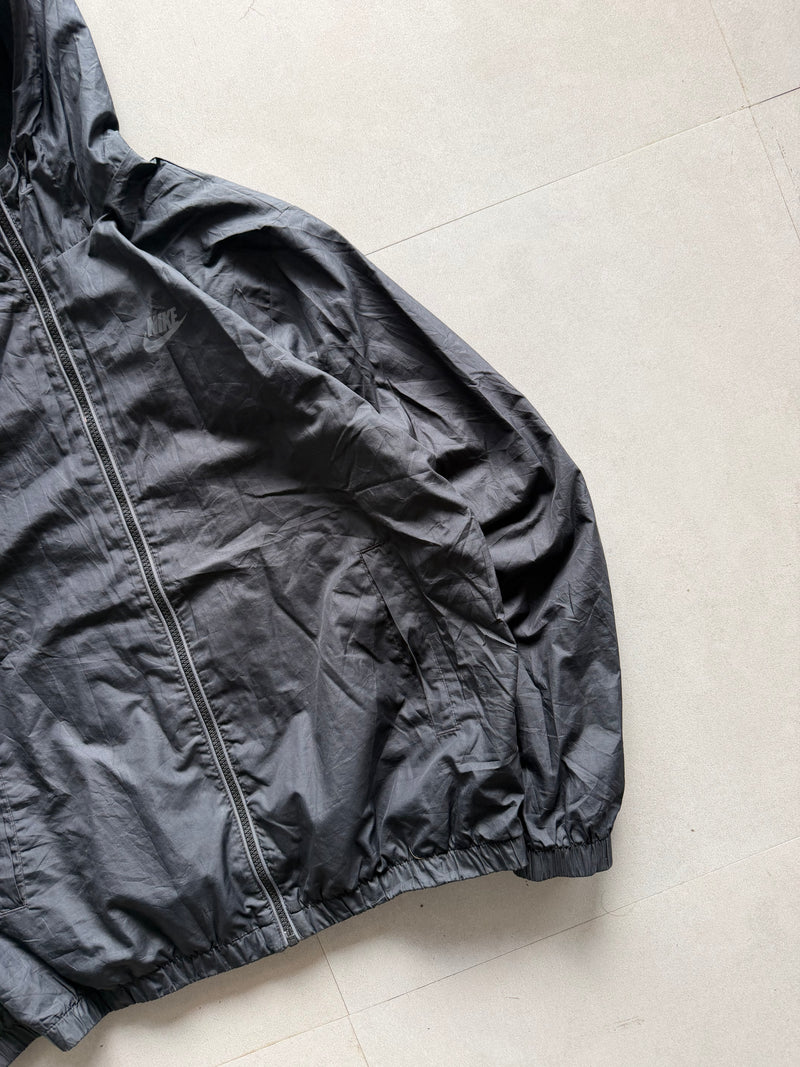 VINTAGE NIKE HOODED JACKET - L
