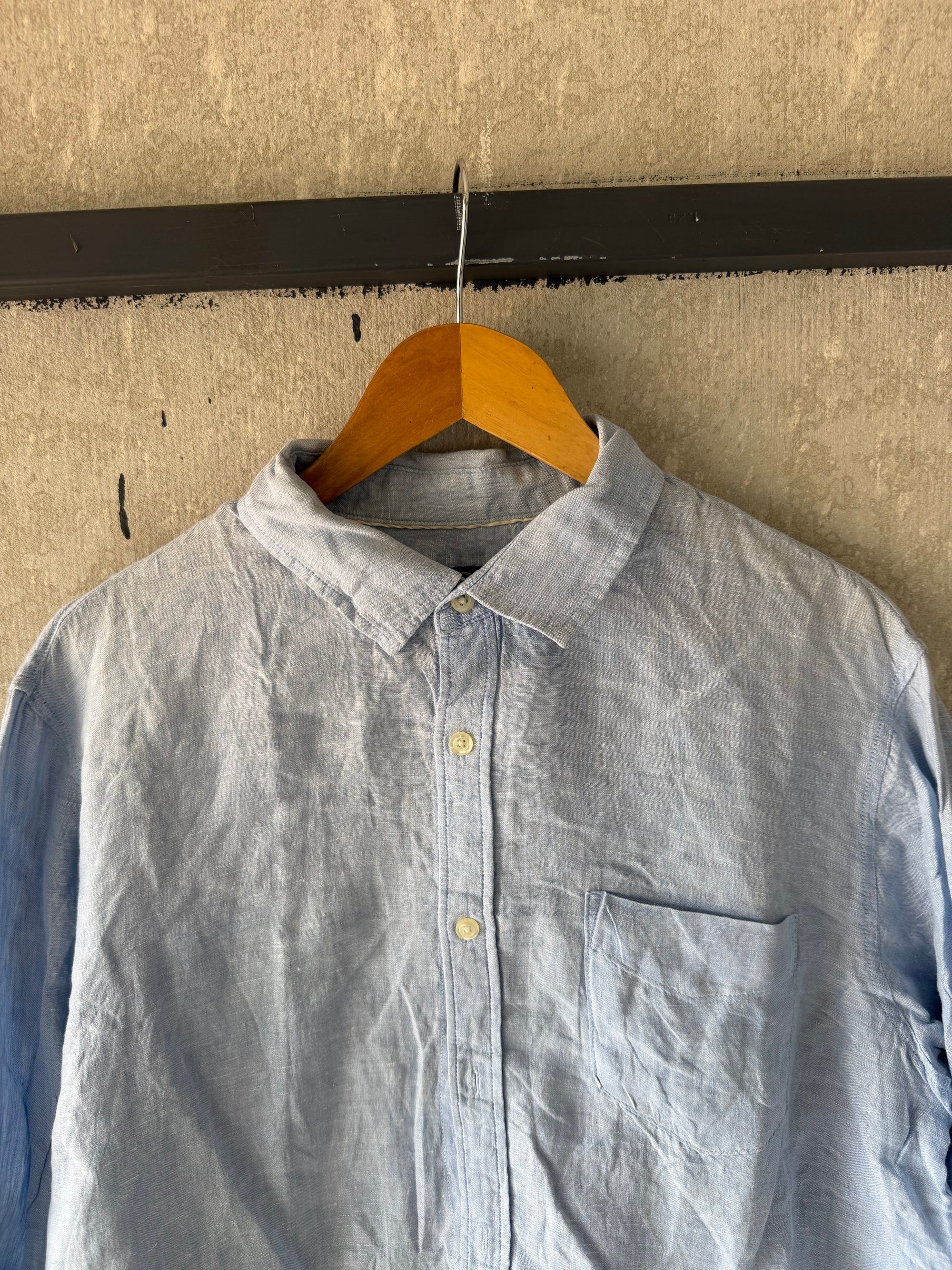 SPAO LINEN SHIRT SLN104 - M