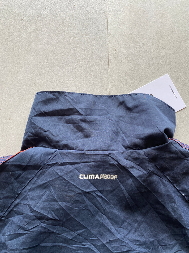 ADIDAS STRIPED CLIMAPROOF JACKET - M