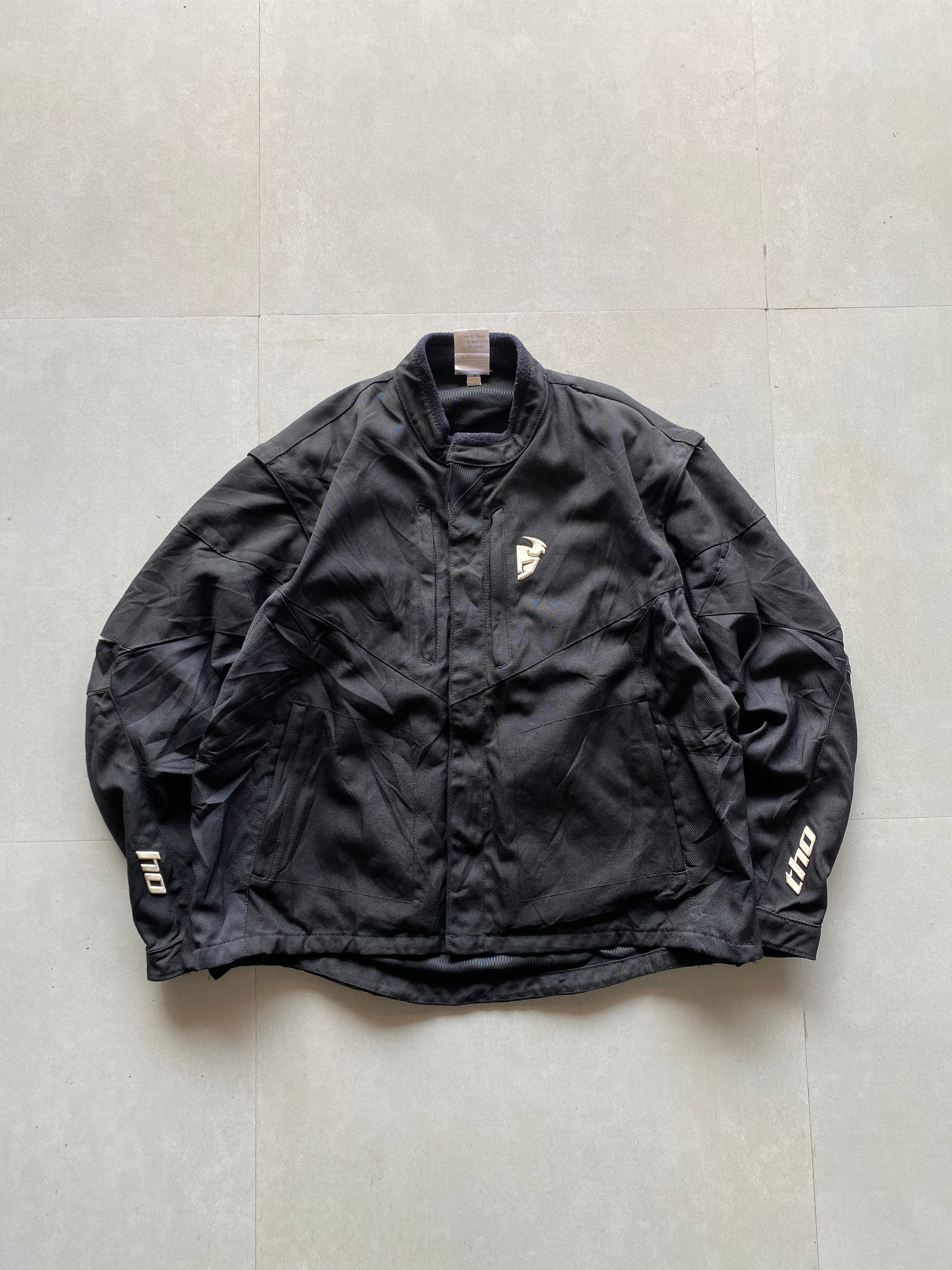 THOR 2009 CONVERTIBLE MOTORCYCLE JACKET - XL