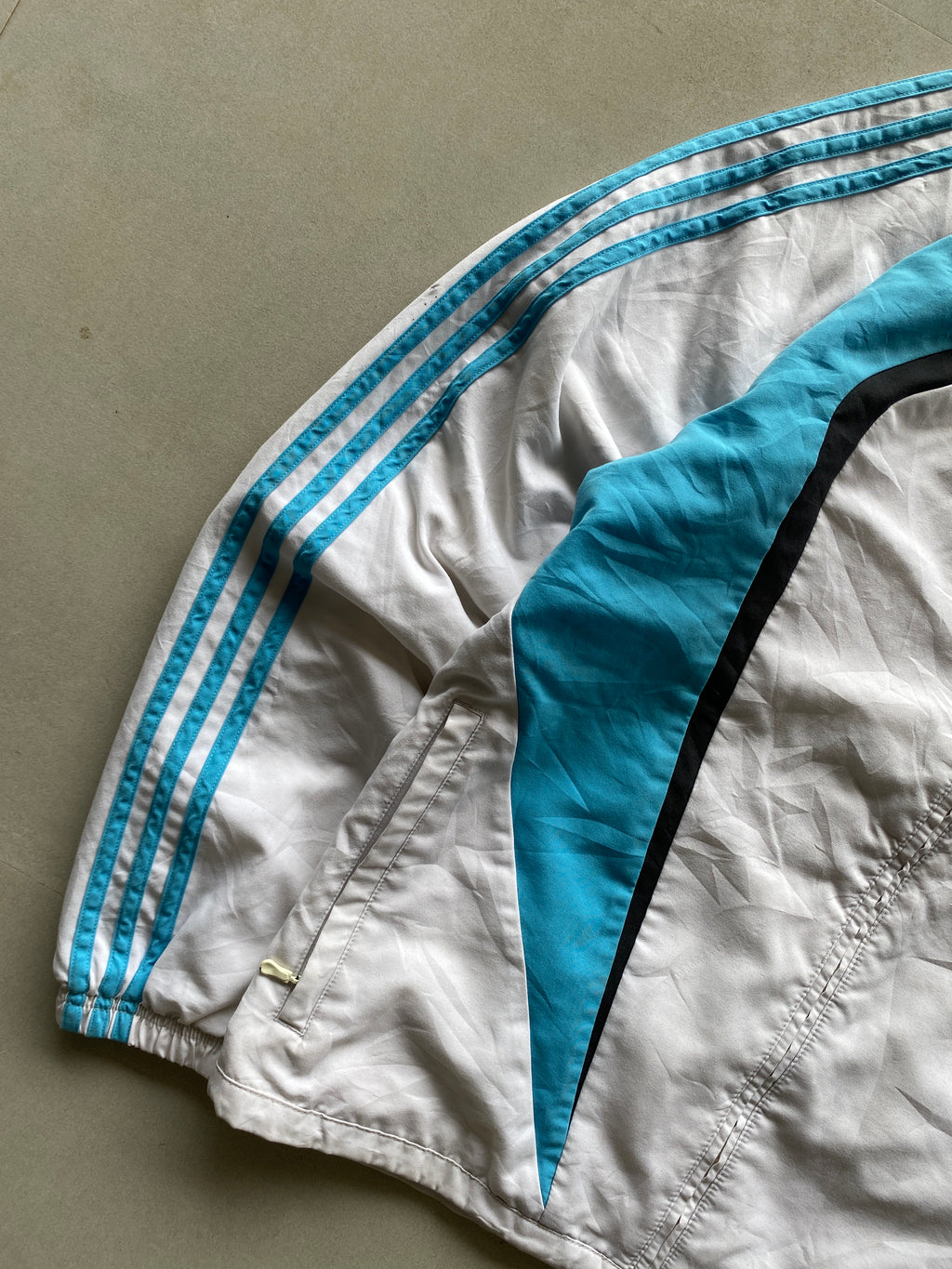 JVINTAGE ADIDAS OLIMPIQUE MARSEILLE JACKET - M
