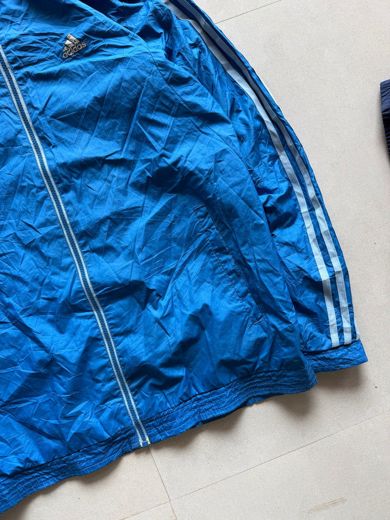 VINTAGE ADIDAS STRIPED JACKET - M