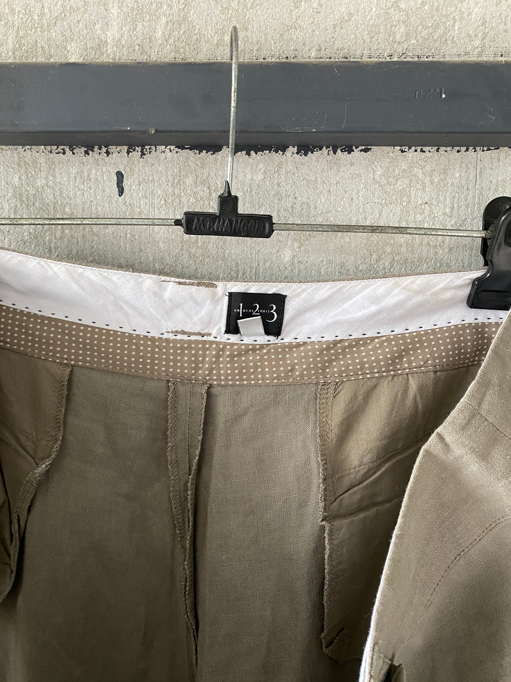 BAGGY LINEN PANT - XL