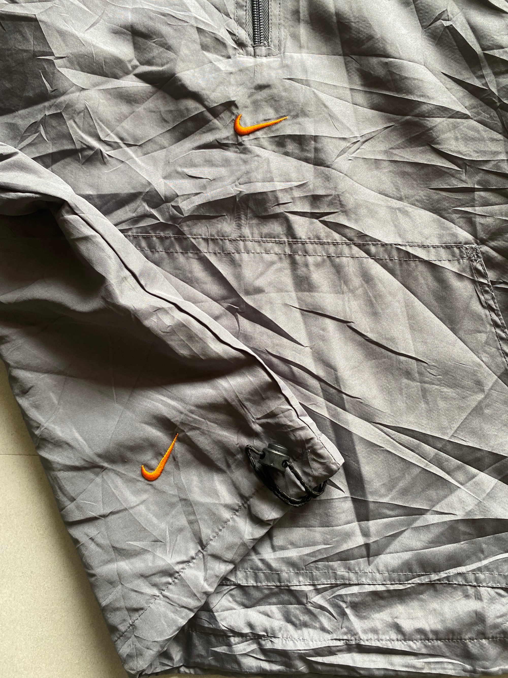 90s NIKE QUARTER ZIP JACKET - L